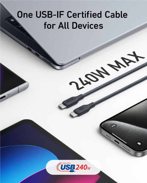 Anker cable with 240W power for all devices